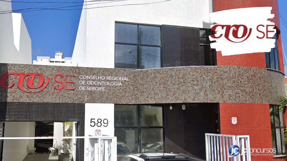 Processo seletivo CRO SE: sede do Conselho Regional de Odontologia de Sergipe