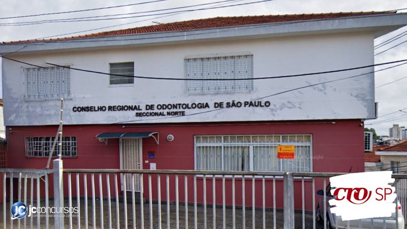 Concurso do CRO SP: prédio da delegacia seccional norte do Conselho Regional de Odontologia de São Paulo