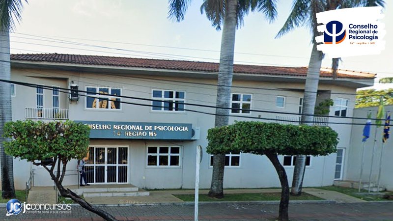 Concurso do CRP 14 MS: sede do Conselho Regional de Psicologia do Mato Grosso do Sul, na cidade de Campo Grande