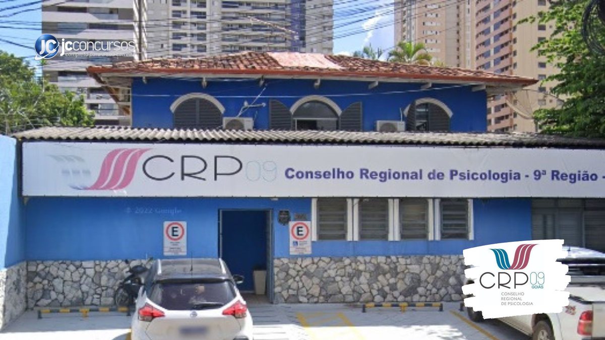 Concurso do CRP GO: sede do Conselho Regional de Psicologia de Goiás, em Goiânia