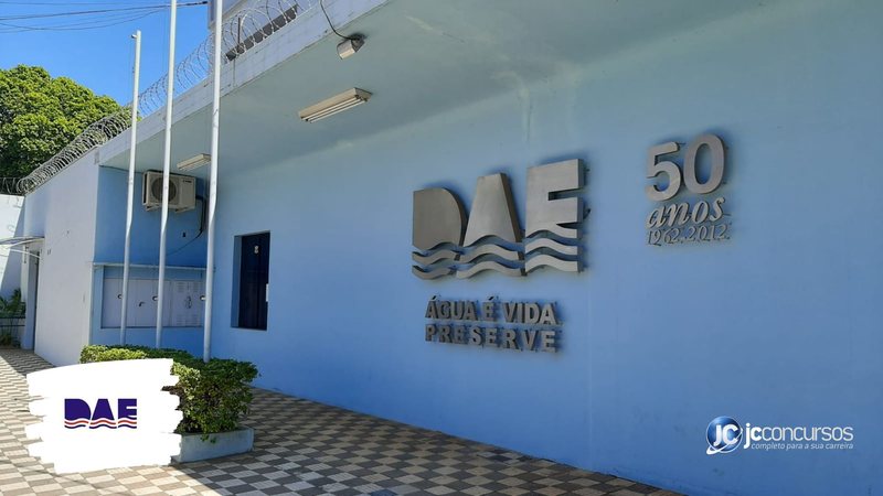 Concurso do DAE de Bauru: fachada da sede do órgão