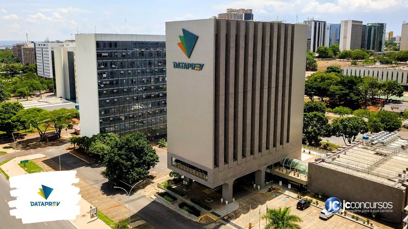 Concurso da Dataprev: edifício-sede da estatal, em Brasília