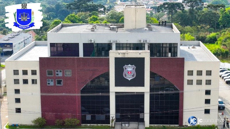 Concurso do Depen PR: sede administrativa da Polícia Penal do Paraná