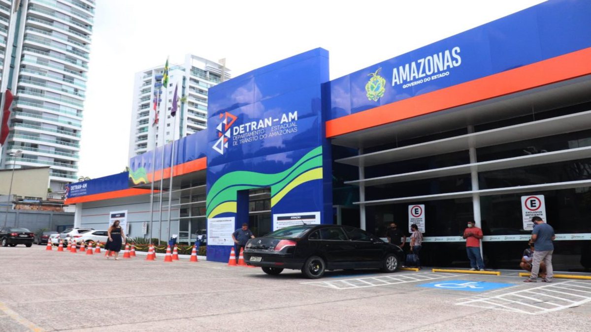 Concurso do Detran AM: sede do Departamento Estadual de Trânsito do Amazonas, em Manaus