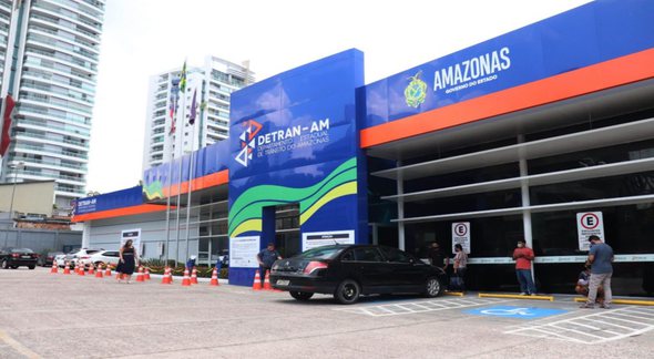 Concurso do Detran AM: sede do Departamento Estadual de Trânsito do Amazonas, em Manaus - Divulgação