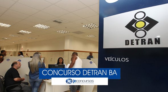 Concurso Detran BA - central de atendimento do Departamento Estadual de Trânsito da Bahia - Divulgação