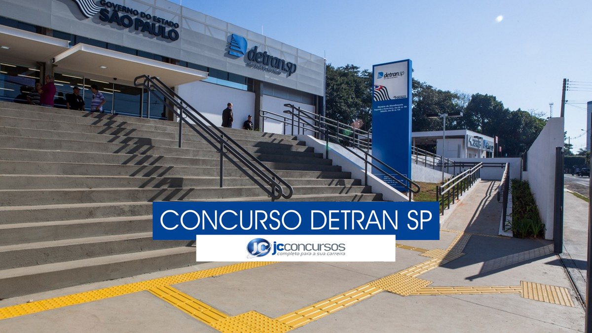 Concurso Detran SP - unidade do Departamento Estadual de Trânsito de São Paulo
