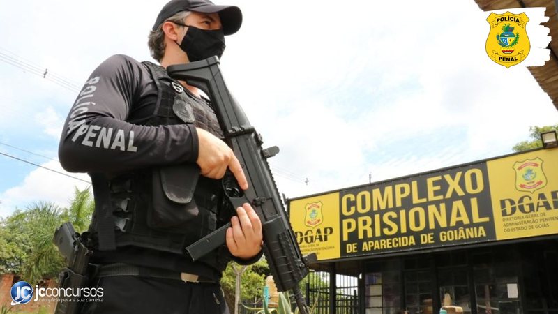 Concurso da DGPP GO: vagas para policial penal - Divulgação