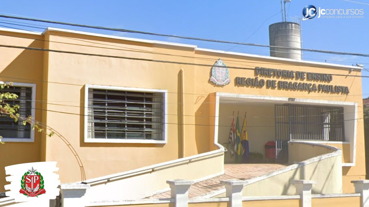 Processo seletivo de Bragança Paulista SP: sede do órgão