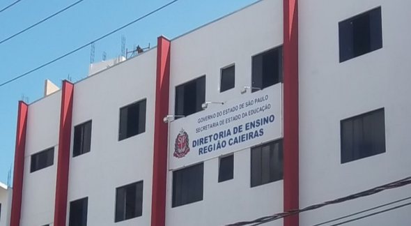 Processo seletivo da Diretoria de Ensino de Caieiras: fachada da sede do órgão - Divulgação