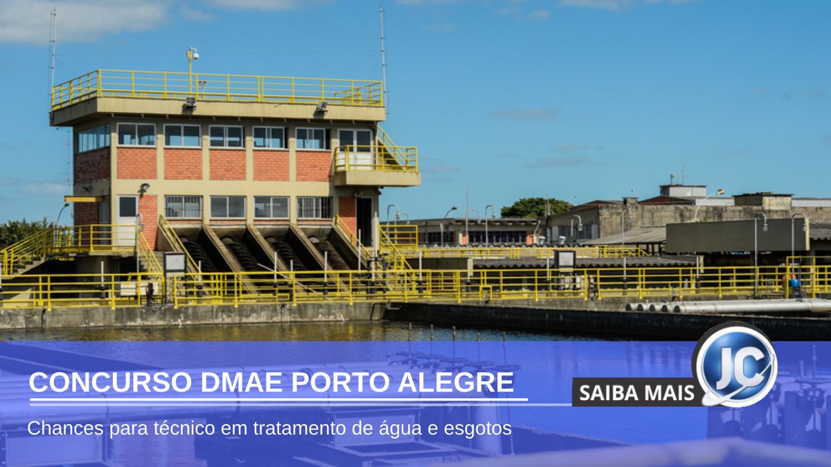 Concurso Dmae de Porto Alegre - estação de tratamento de água