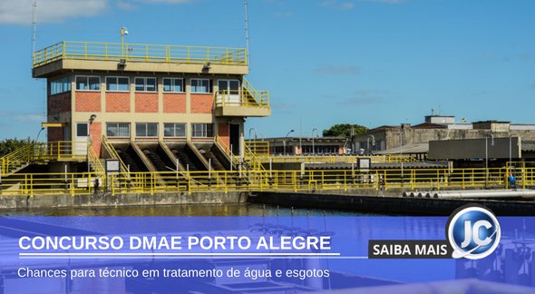 Concurso Dmae de Porto Alegre - estação de tratamento de água - Divulgação