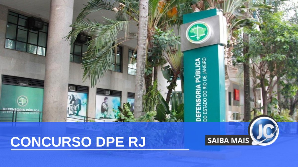 Concurso DPE RJ: sede da Defensoria Pública do Estado do Rio de Janeiro