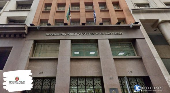 Concurso da DPE SP: fachada de prédio do órgão na capital paulista - Google Street View