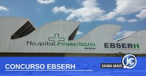 Concurso Ebserh: fachada do hospital universitário da UFSCar - Divulgação