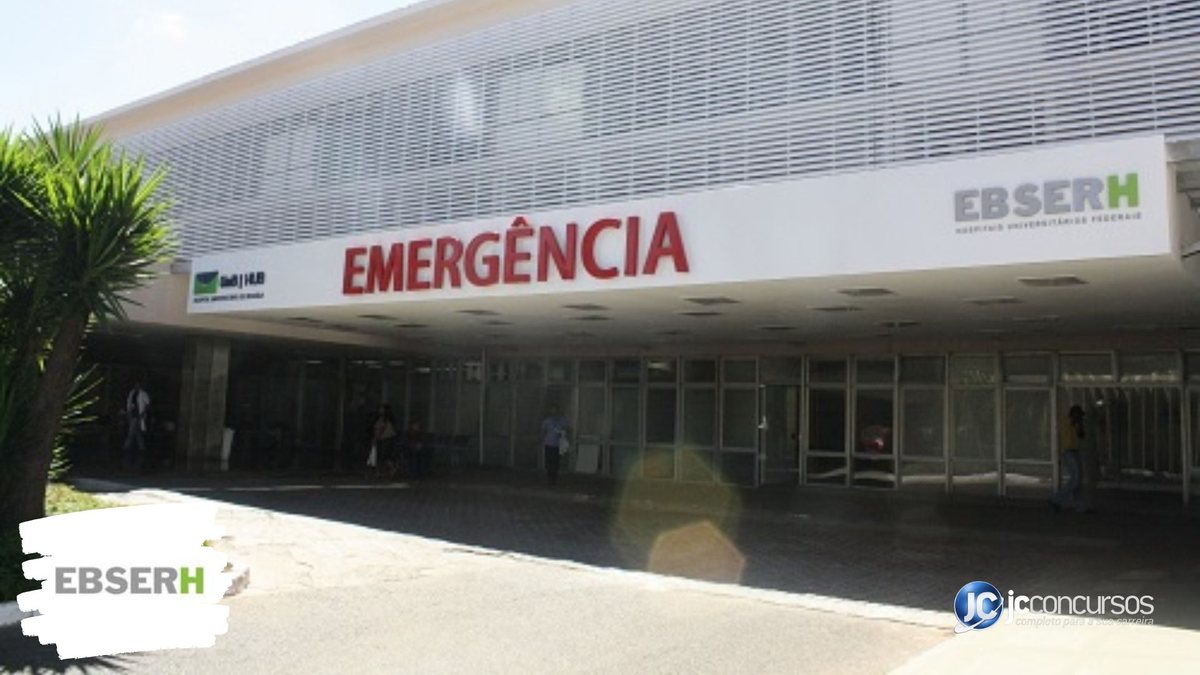 Concurso da Ebserh: Hospital Universitário de Brasília, gerenciado pela estatal