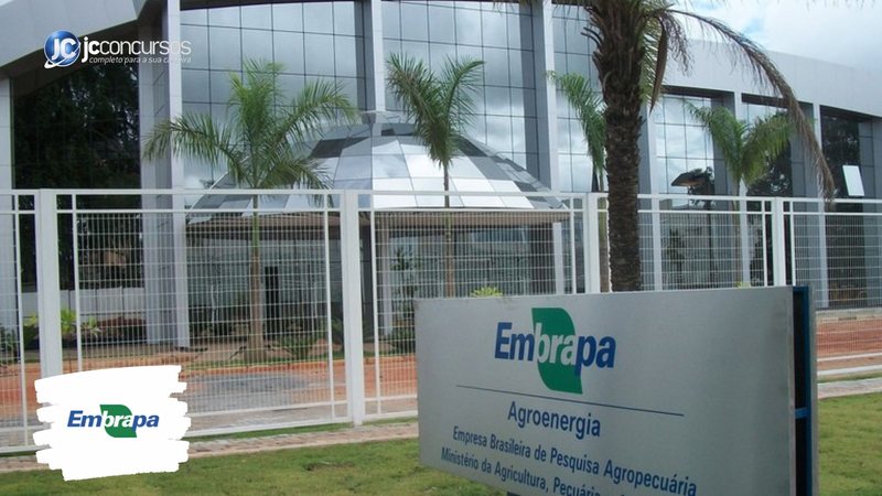 Concurso da Embrapa: fachada de uma das unidades da estatal