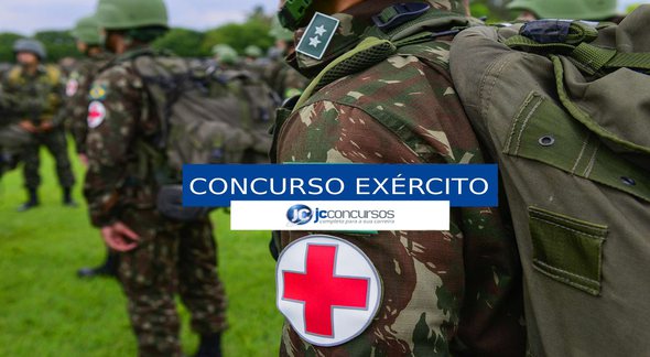Concurso Exército - militares da área da saúde - Divulgação
