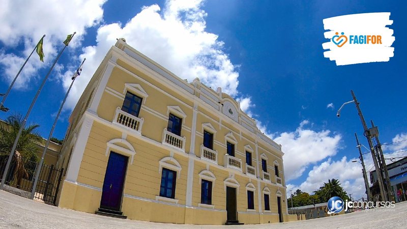 Concurso da Fagifor: fachada do Palácio João Brígido, sede do governo municipal