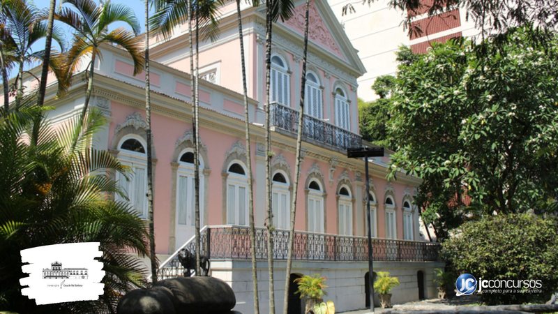 Concurso da FCRB: sede da instituição, na capital fluminense - Foto: Divulgação