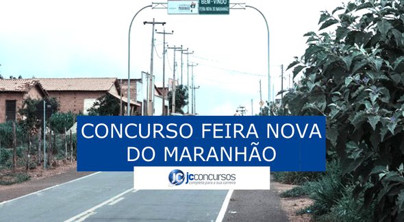 Concurso de Feira Nova do Maranhão: vista da cidade - Divulgação