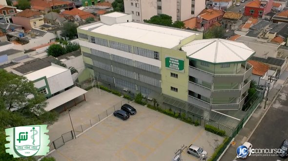 Concurso da FMJ SP: vista aérea da Faculdade de Medicina de Jundiaí - Divulgação