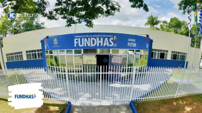 Processo seletivo da Fundhas: fachada de uma das unidades da fundação