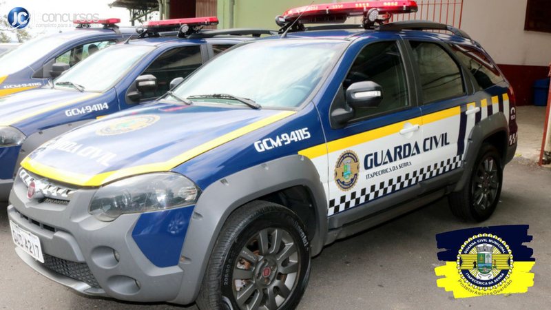 Concurso da GCM de Itapecerica da Serra SP: viaturas da Guarda Civil Municipal