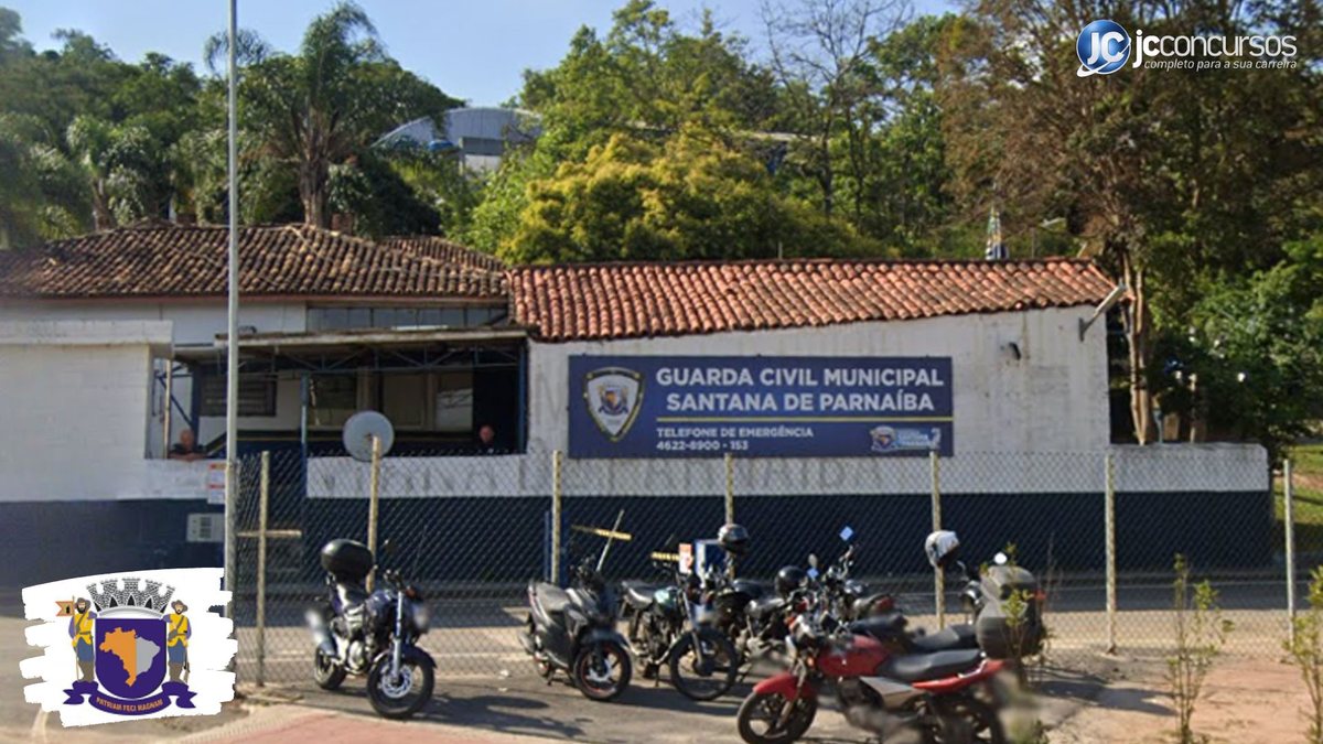 Concurso da GCM de Santana de Parnaíba SP: sede da Guarda Civil Municipal do município