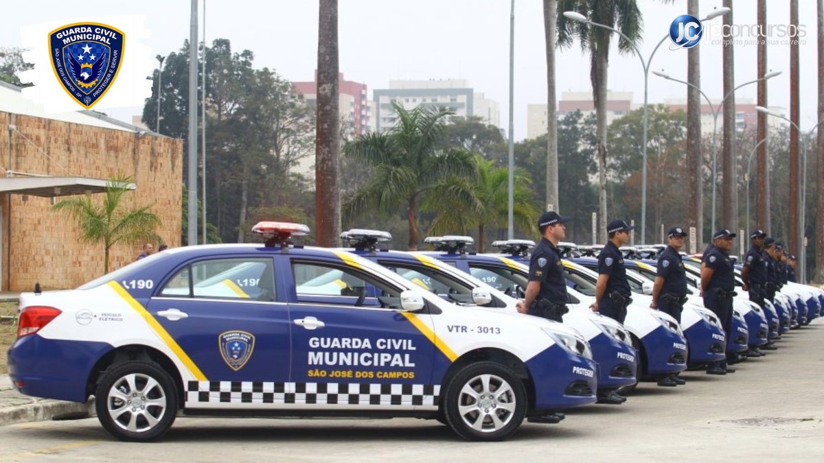 Concurso da GCM de São José dos Campos SP: guardas civis municipais