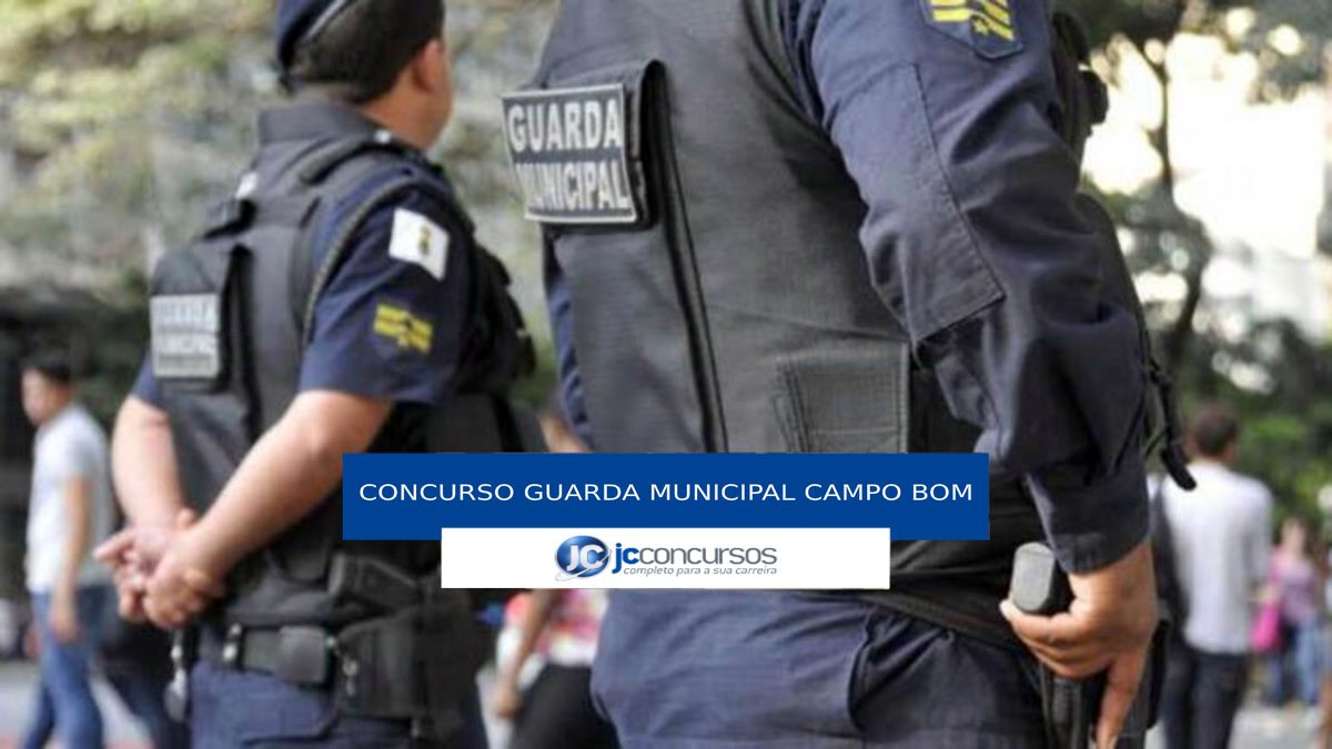 Concurso Guarda Municipal de Campo Bom - agentes da corporação