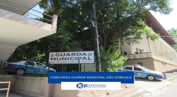 Concurso Guarda Municipal de São Gonçalo: agentes da corporação perfilados - Divulgação