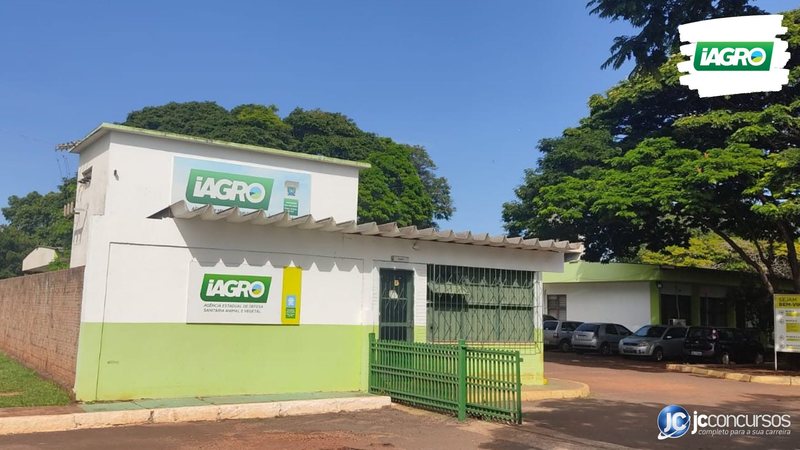 Concurso da IAGRO MS: sede da Agência Estadual de Defesa Sanitária Animal e Vegetal de Mato Grosso do Sul - Divulgação