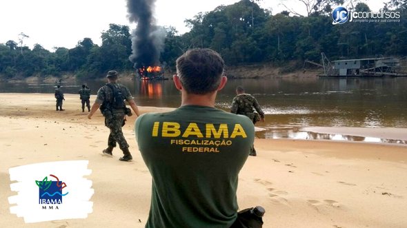 Concurso Ibama: servidor de costas - Divulgação
