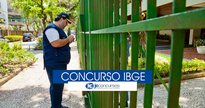 Concurso IBGE - analista censitário durante coleta de dados - Licia Rubinstein/Agência Notícias IBGE