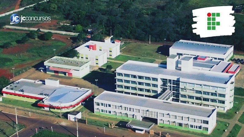 Concurso do IFFar: vista aérea do campus São Borja, no interior gaúcho