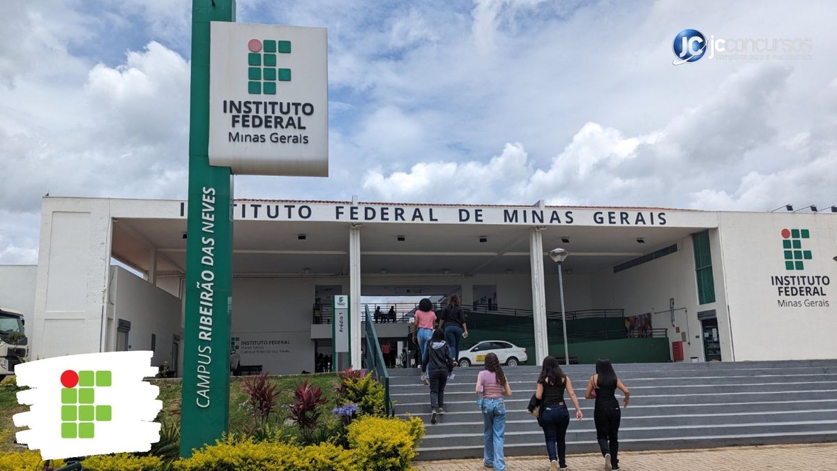 Concurso do IFMG: prédio do câmpus de Ribeirão das Neves