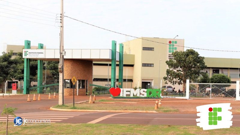 Concurso do IFMS: fachada do Campus Dourados - Foto: Divulgação