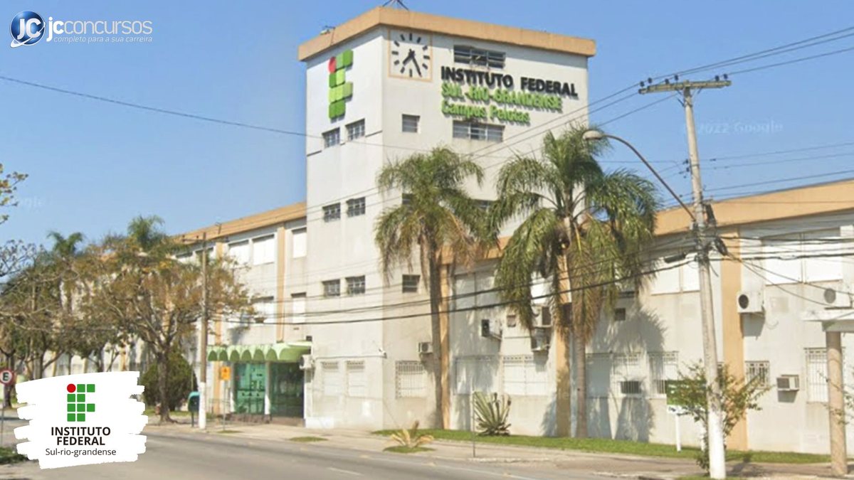 Concurso do IFSul RS: prédio do campus Pelotas