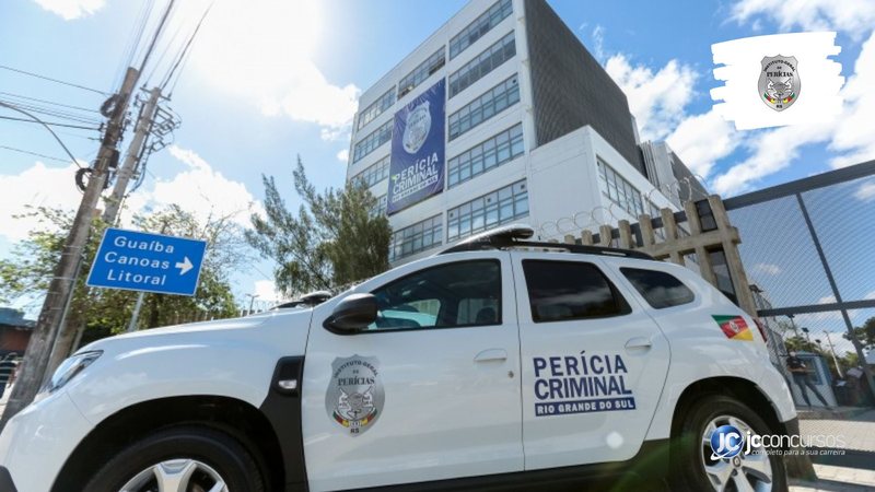 Concurso do IGP RS: sede da instituição, em Porto Alegre