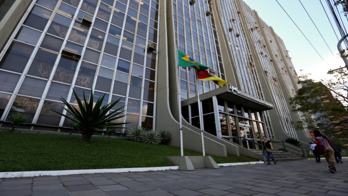 Concurso IPE Saúde RS: fachada do edifício sede do instituto