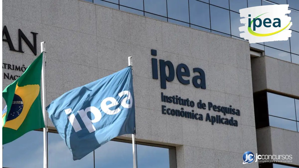 Concurso do Ipea: edifício-sede do Instituto de Pesquisa Econômica Aplicada, em Brasília