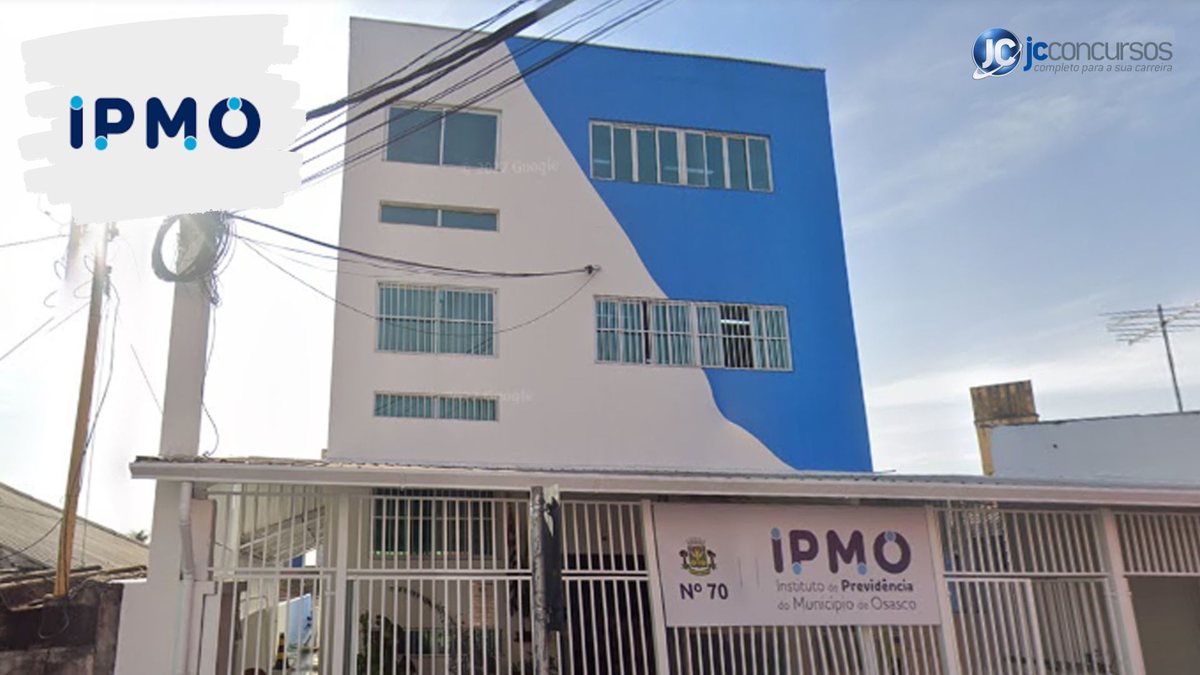 Concurso do IPMO: sede do Instituto de Previdência do Município de Osasco