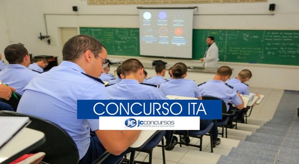 Concurso ITA - estudantes durante aula no Instituto Tecnológico de Aeronáutica - Divulgação