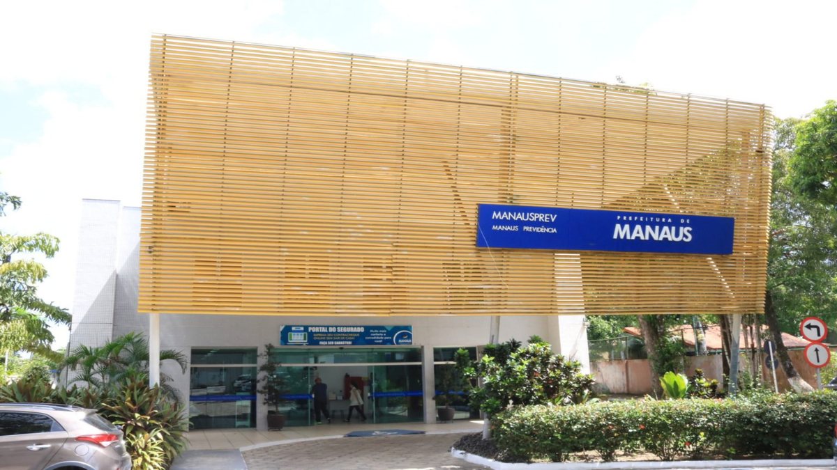 Concurso Manausprev: fachada do edifício da Manaus Previdência
