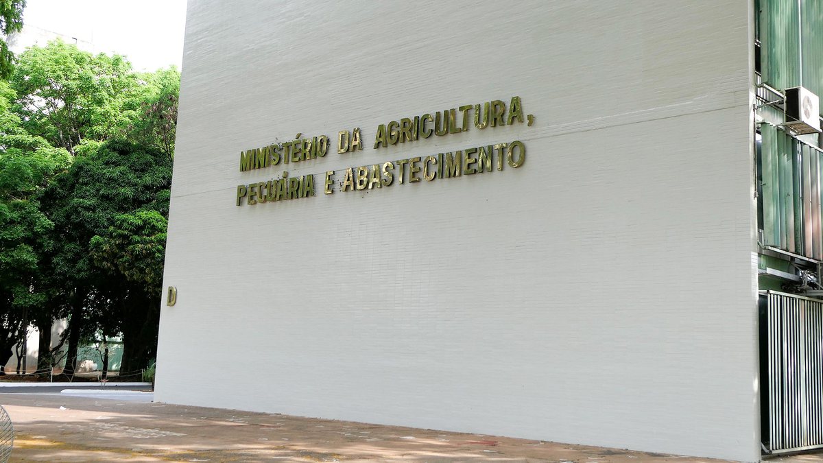 Concurso do Mapa: fachada da sede da pasta, em Brasília
