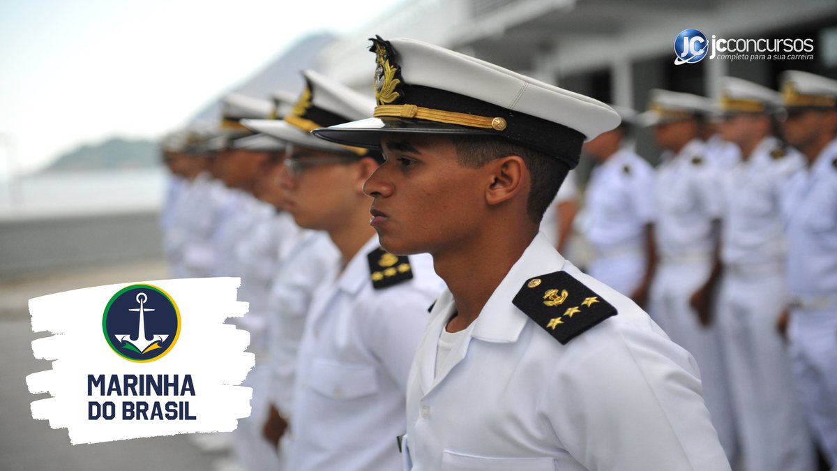 Agentes da Marinha do Brasil em formação