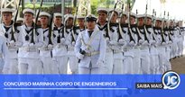 Concurso Marinha Corpo de Engenheiros: desfile de fuzileiros - Divulgação