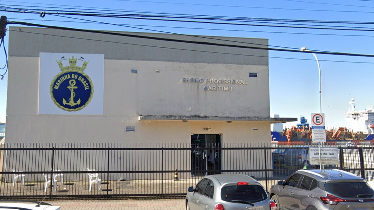 Processo seletivo Marinha Mercante: sede da Delegacia da Capitania dos Portos em Itajaí/SC