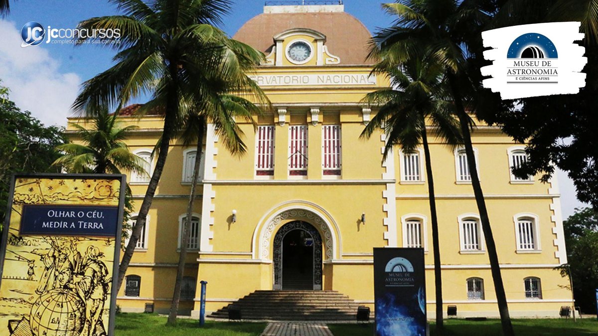 Concurso do Mast: prédio do Museu de Astronomia e Ciências Afins, no Rio de Janeiro - Foto: Divulgação